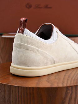 Бежевые кроссовки Loro Piana Soho 2.0 Walk