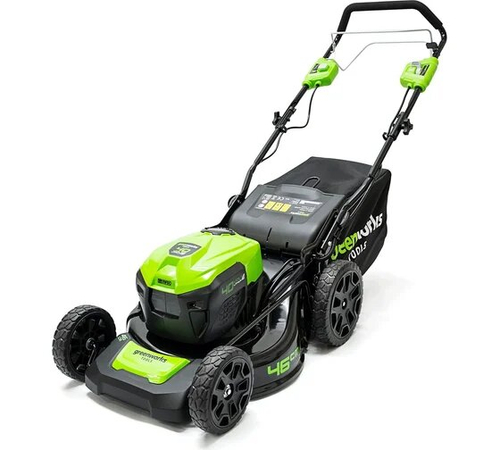 Газонокосилка самоходная аккум. GREENWORKS 40v,46 см,без АКБ и ЗУ (GD40LM46S)