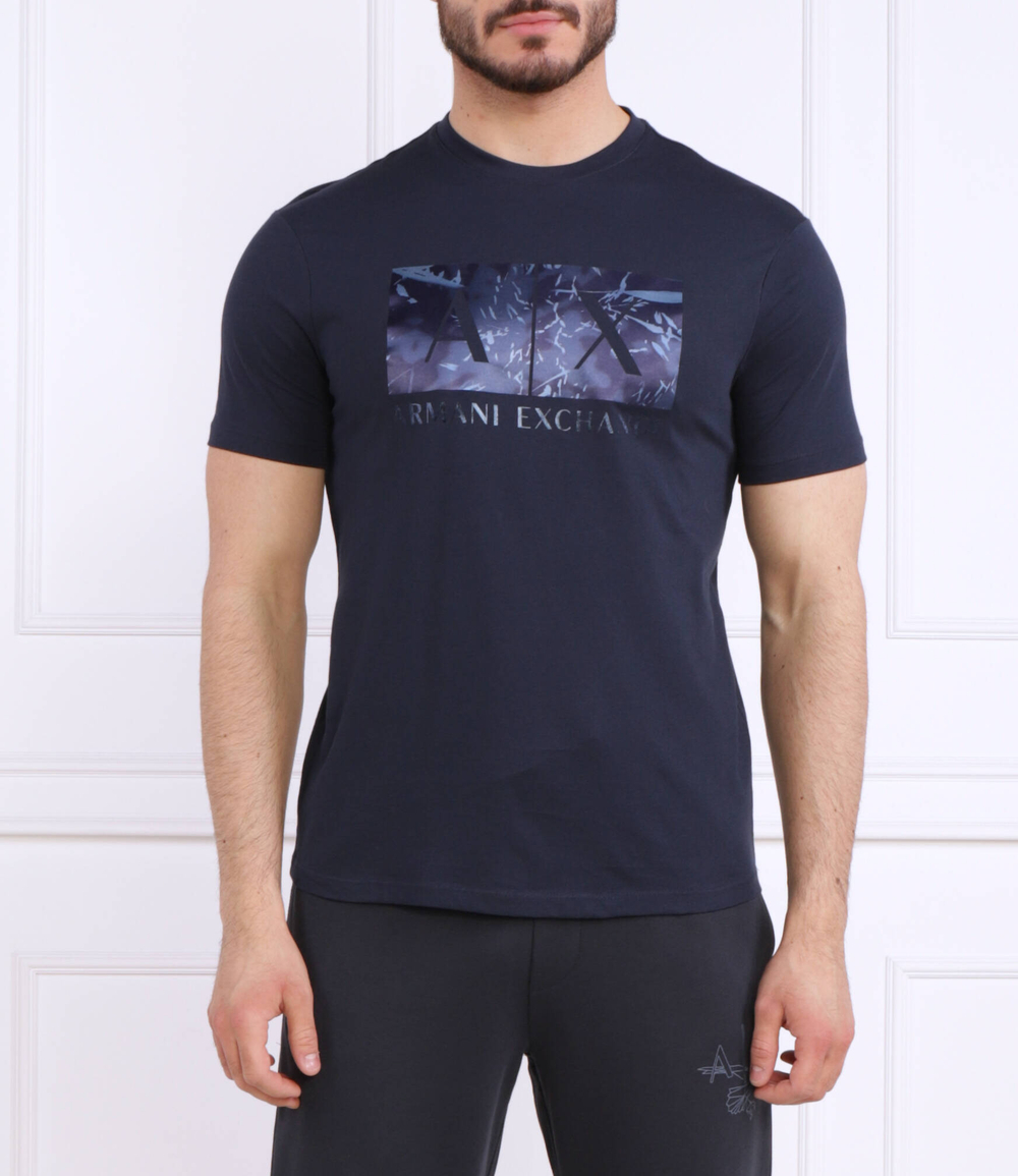 Футболка Armani Exchange - темно-синий(3RZTHA ZJH4Z)