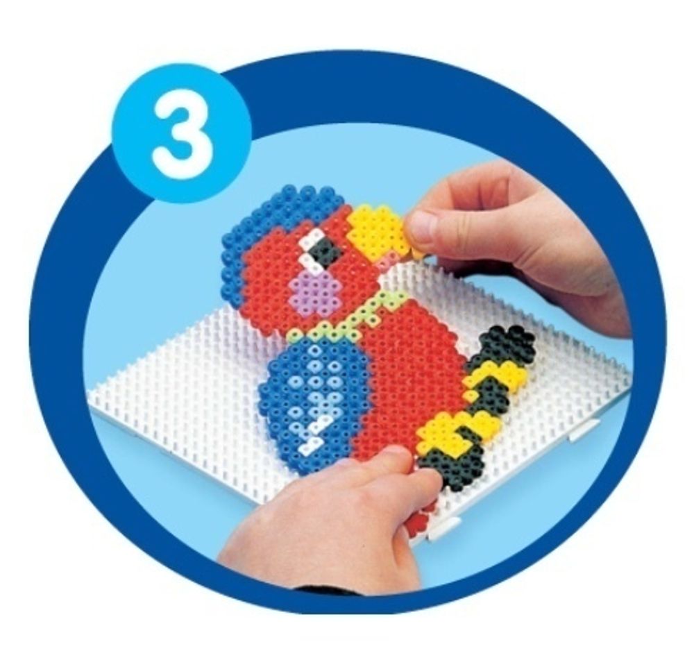 Hama Набор основ для термомозаики MIDI Лошадь, Собака, Кошка (4556)