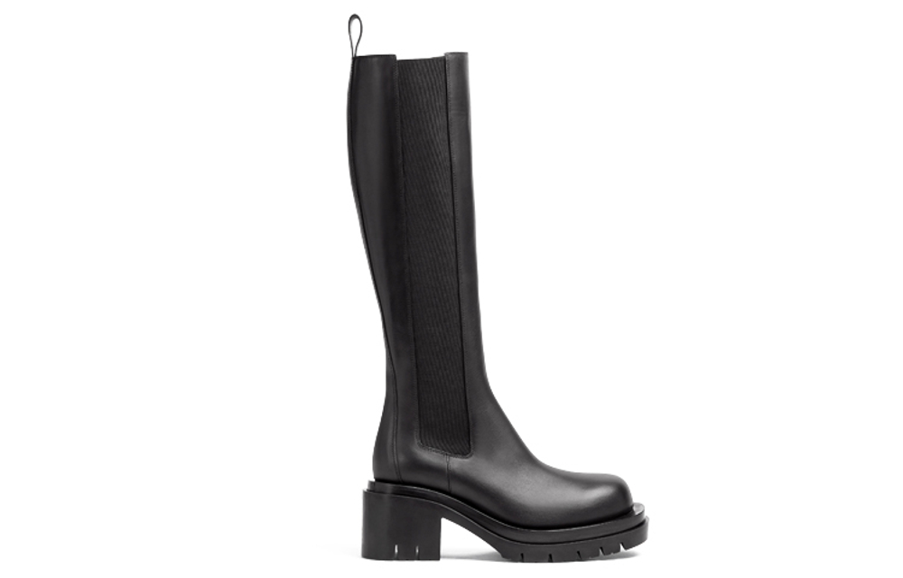 Bottega Veneta Lug High Boots Black Women"s