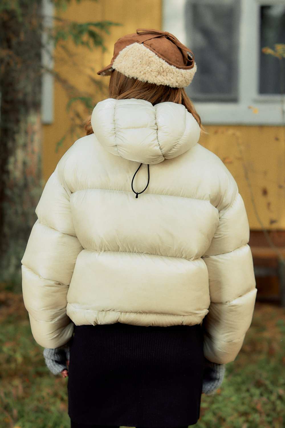 Пуховик Called a Garment Puffer Fish Down Jacket "Frosty White"