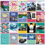 Тетрадь А5 18л. клетка "Super Mix-20" 307199 (BG)
