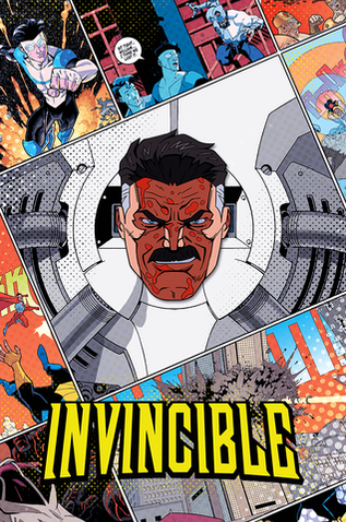 Металлический пин "Invincible: Omni-Man"