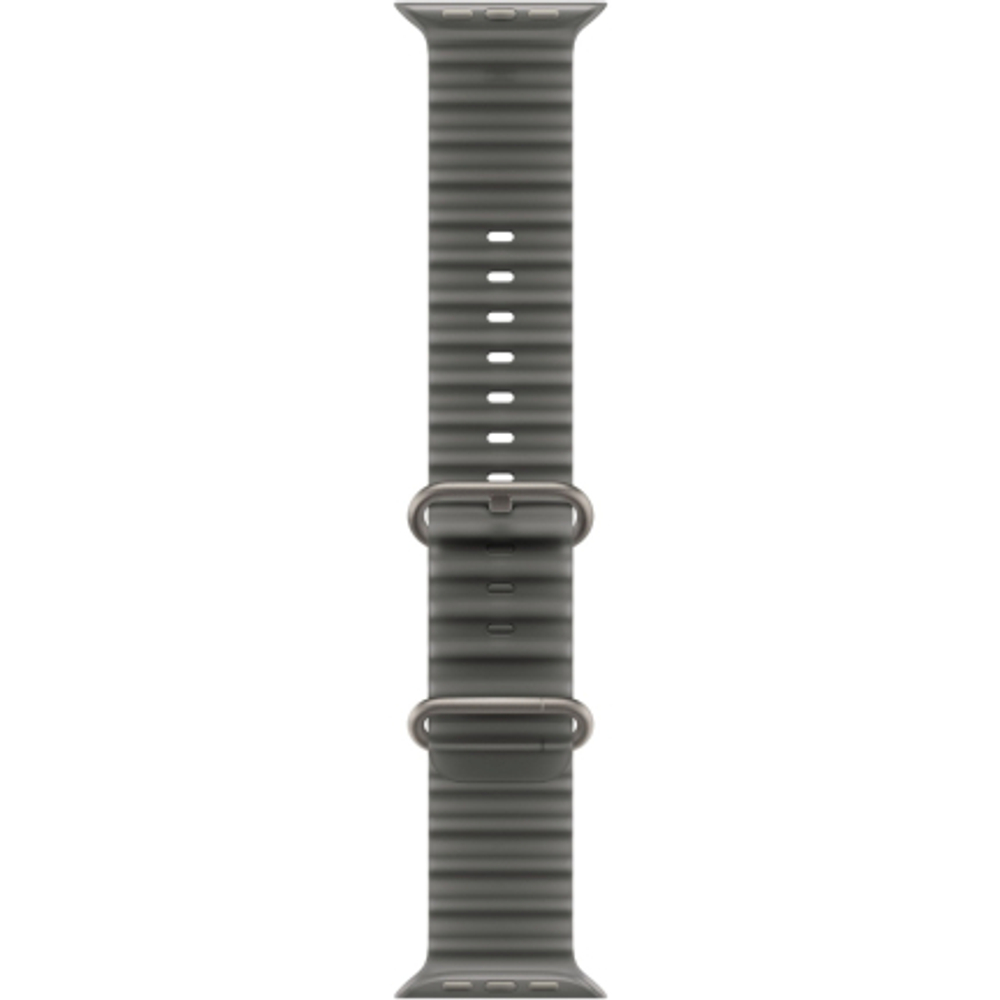 Apple Watch Ultra 4 (2026) 49mm Natural Titanium Case /Translucent Black Ocean Band