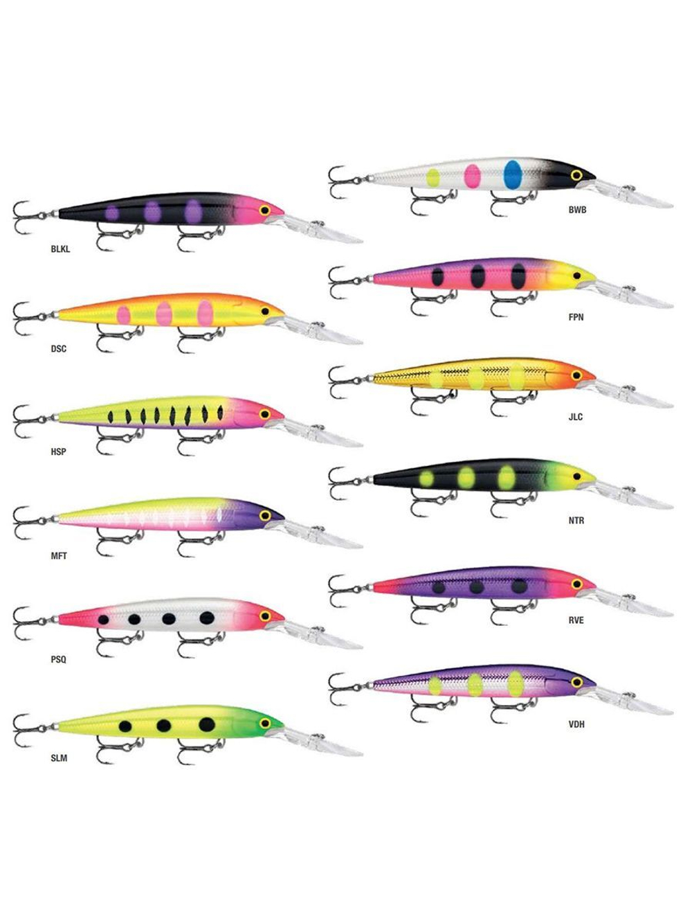 Воблер RAPALA Down Deep Husky Jerk 14, 14см, 23гр, цвет GF