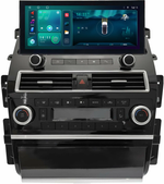 Магнитола для Nissan Patrol Y62, Infiniti QX56/QX80 2010-2019 - Kuberg KP-N1210FW монитор 12.5" в стиле LEXUS на Android 13, Быстрая, CarPlay, 4G SIM-слот