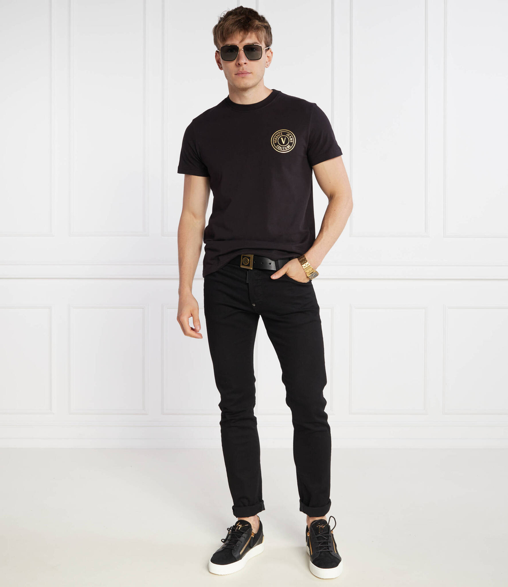 Футболка Versace Jeans Couture - черный(75GAHT06CJ00T)