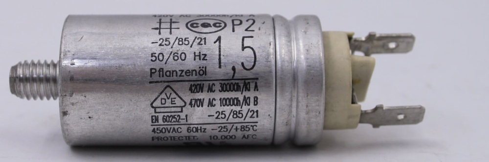 Конденсатор 9000537992 для стиральной машины Bosch, Siemens