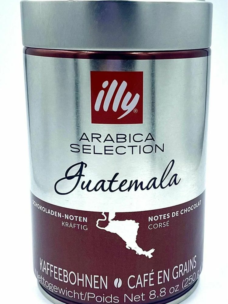 Кофе в зернах ILLY Guatemala Гватемала 250 мл