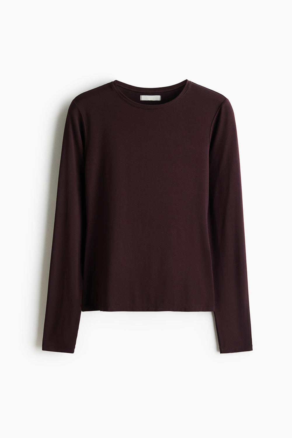 Топ из модала с длинными рукавами - H&M