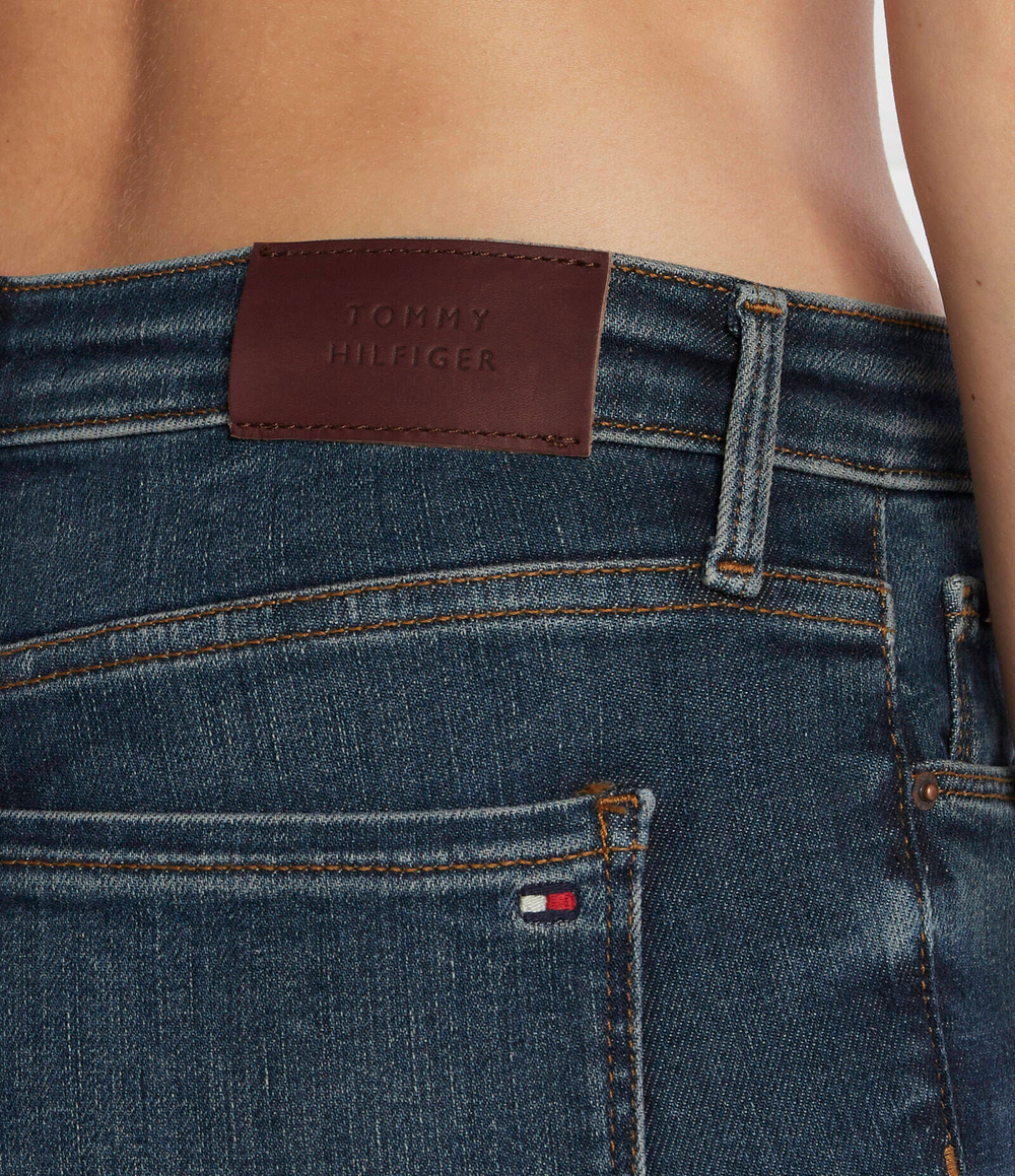 Джинсы TH FLEX COMO SKINNY RW SAU Tommy Hilfiger - темно-синий(WW0WW39614)
