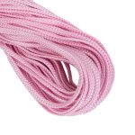 Шнур плоский п/а ⌀5.5 мм, 50 м, 318004 / розовый, Gamma 1с19