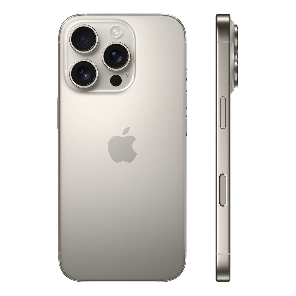 iPhone 16 Pro 128Gb eSIM+SIM Natural Titanium, натуральный титан