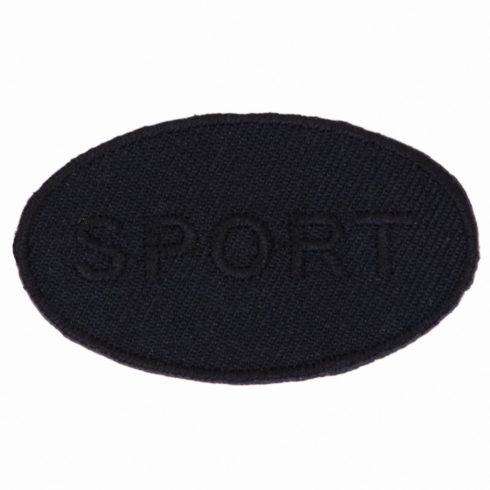 Нашивка Sport (черная)