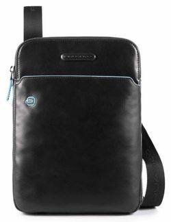 Сумка для ноутбука Piquadro Blue Square черный кожа (CA3978B2/N)
