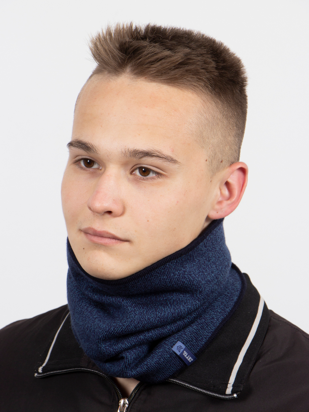 Снуд ZETTA синий меланж