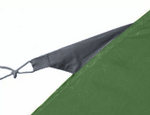 Палатка Naturehike P-Series 2-местная, алюминиевый каркас, зеленая