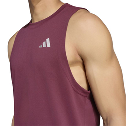 Мужская теннисная футболка Adidas Sleeveless — maroon