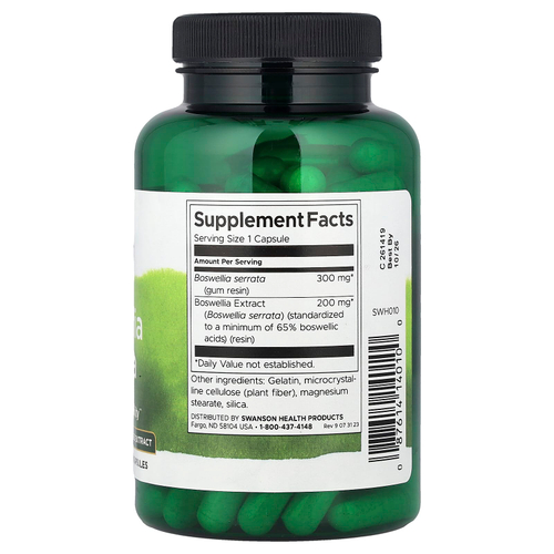 Swanson Vitamins, Boswellia serrata, 120 капсул