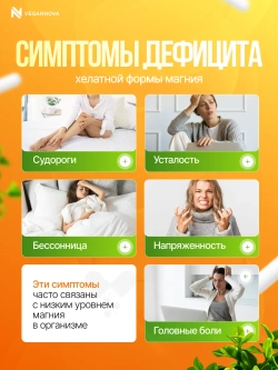 Магний хелат+В6 (240 капсул)