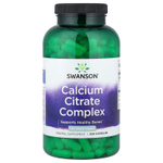 Swanson Vitamins, комплекс цитрата кальция, 250 мг, 300 капсул