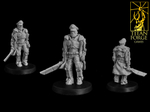 Armies of the Imperium Astra Militarum Cadian Castellan 1 шт. миниатюра для dnd, днд, pathfinder, фентези, Настольная игра, НРИ, Варгейм, РПГ