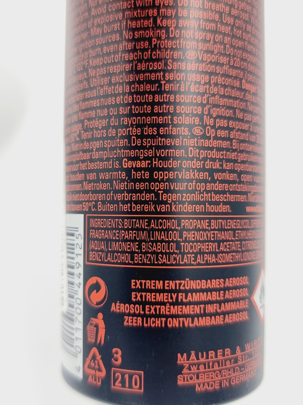 Дезодорант-спрей Tabac Man мужской 150 мл (Германия)