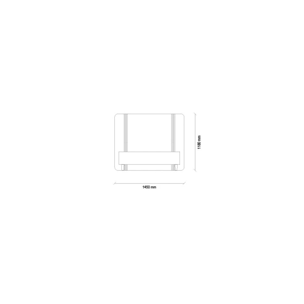 Изголовье (120x200 см) ENZA HOME NETHA EH60814