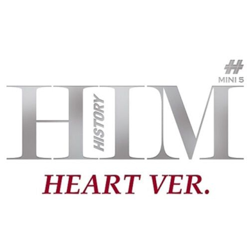 Альбом HISTORY - HIM 5th Mini Album HEART Version