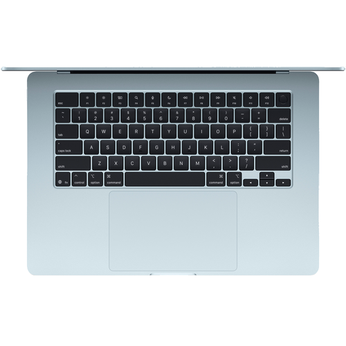Ноутбук Apple MacBook Air 15" (2026) (M5, 10C CPU/10C GPU), 16/1TB, Sky Blue (Небесно-голубой) MDVT4