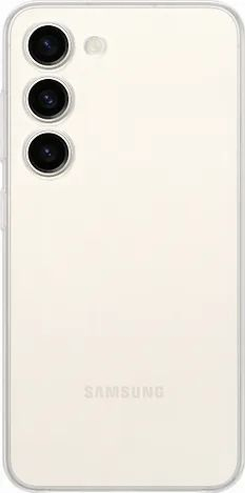 Силиконовый чехол для Samsung Galaxy S23, прозрачный (Из Финляндии)