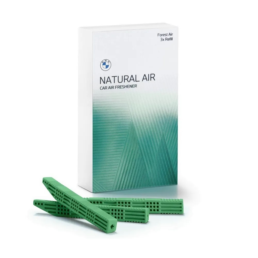 Ароматизатор сменный картридж BMW Natural Air (Forest Air), комплект 3 шт