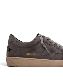 Men’s Ball Star in Gray Suede with Tonal Star