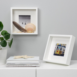 IKEA SANNAHED  (ИКЕА САННАХЕД)  -  Рамка - белый 25х25 см
