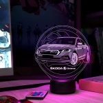 Ночник "Автомобиль - Skoda Octavia"