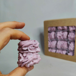Зефир ПП на сиропе топинамбура со вкусом черной смородины без сахара 8 шт