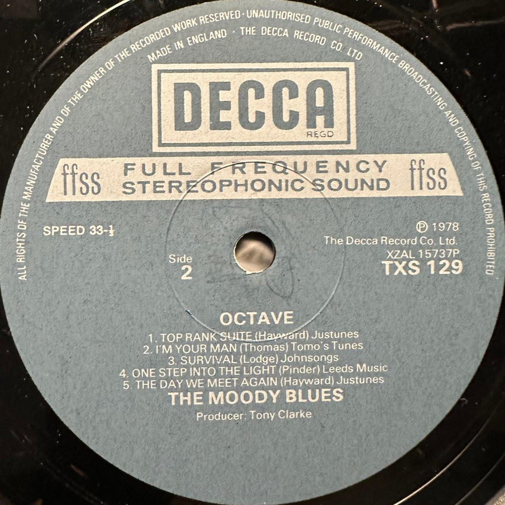 The Moody Blues - Octave (Англия 1978г.)