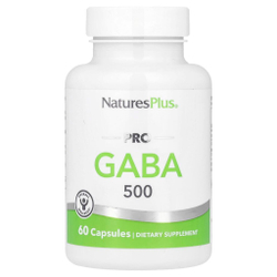 NaturesPlus, PRO GABA 500 mg, 60 Capsules | GAMK, 500 mg, 60 kapsula