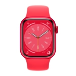 Умные часы Apple Watch Series 8 GPS, 41mm, Aluminium Case with Sport Band, Red (Красный)