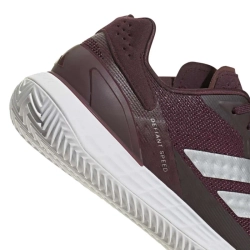 Мужские кроссовки теннисные Adidas Defiant Speed 2 M Clay - maroon/cloud white/tech grey metallic