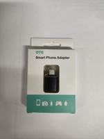 Адаптер-переходник SAMAnd Type-C(m) - USB3.0(f) 2.1A OTG Black