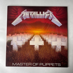 Винтажная виниловая пластинка LP Metallica Master Of Puppets (Германия 1989)