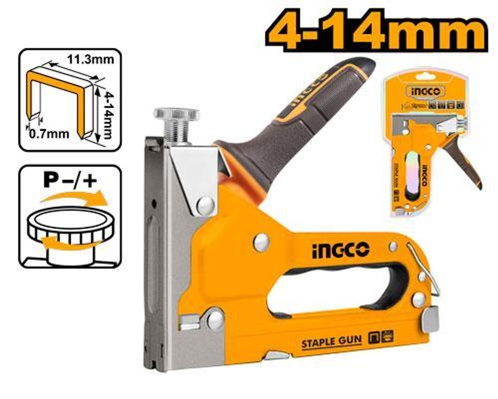 Степлер механический INGCO HSG14018 Степлер механический INGCO HSG14018