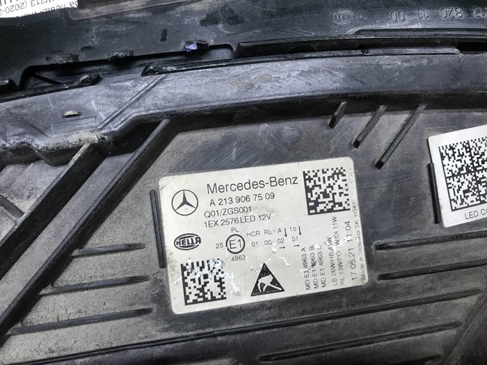 Фара левая Mercedes E W213 (2020-2023) LED