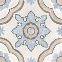 Cifre Adobe Decor Basma Ivory 20x20