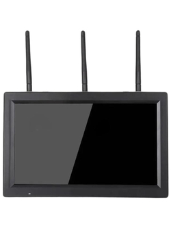 Hawkeye Captain X 3IN1,портативный монитор с разрешением 1024x600 и яркостью 1000 LUX,поддержка 1.2 ГГц/3.3 ГГц/5.8 ГГц (240 каналов),двойные приемники,DVR запись,автосканирование