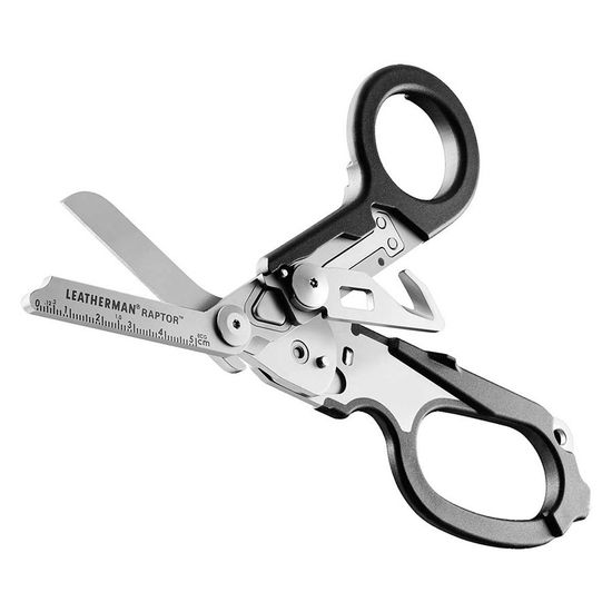 Ножницы-мультитул Leatherman Мод. RAPTOR RESCUE BLACK (чехол: полимер MOLLE) 6 инструментов