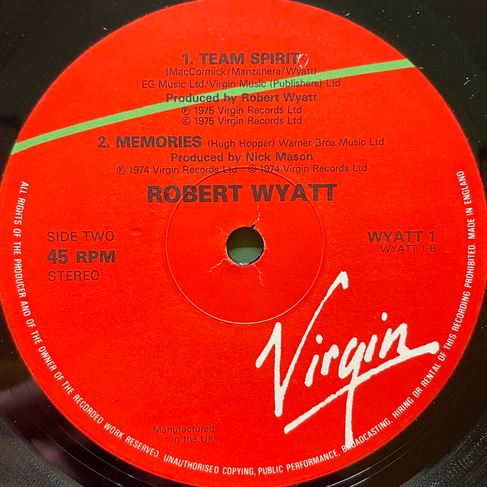 Robert Wyatt - 4 Track EP (Англия 1984г.) EP