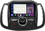 Магнитола для Ford Kuga 2 2017-2019 (SYNC 3, рамка с кнопками тип 2) - FarCar S500-TS20 монитор 9.5" 2K QLED на Android 14, Быстрейшая, CarPlay, 4G SIM-слот